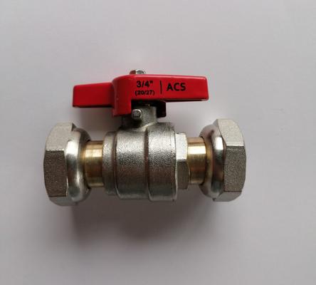 VANNE BOISSEAU SPHER EC.LIBRE 3/4 POIGNEEE PAPILLON