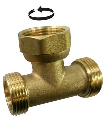 TE ECROU LIBRE MFM M1/2-F1/2-M1/2