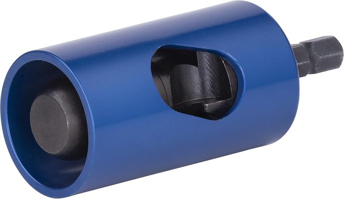 EBAVUREUR CALIBREUR SUR VISSEUSE POUR TUBE MULTICOUCHE D:20