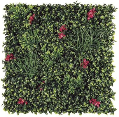PANNEAU VEGETAL SYNTHETIQUE VERTICAL VILLA 1X1M