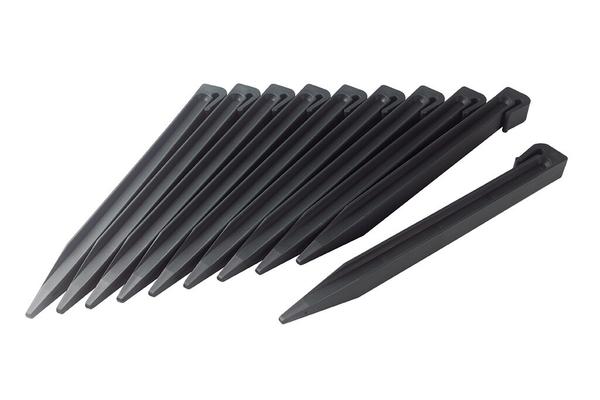 PIQUETS D'ANCRAGE 27CM ANTHRACITE