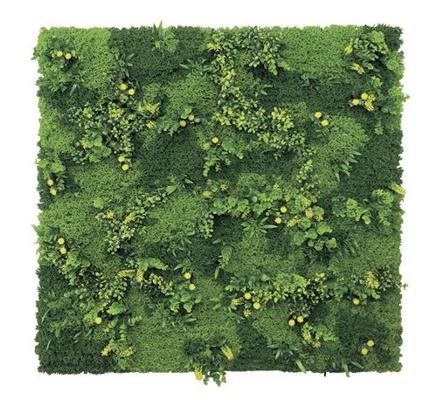 PANNEAU VEGETAL SYNTHETIQUE VERTICAL TUNDRA 1X1M