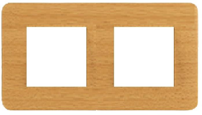 Plaque De Finition Double Poste Legrand – Métal Inox, électro Sécurit, D’occasion Jamais Utilisée