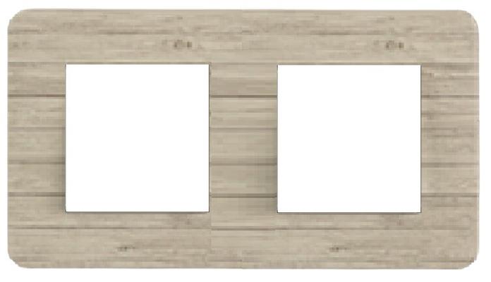 PLAQUE DE FINITION DOUBLE CHENE LIGNA