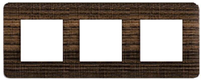 PLAQUE DE FINITION TRIPLE WENGE LIGNA