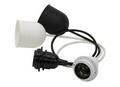 PENDEL E27 60W BLANC