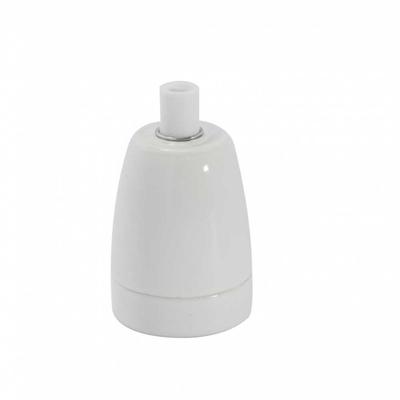 DOUILLE E27 CERAMIQUE BLANC