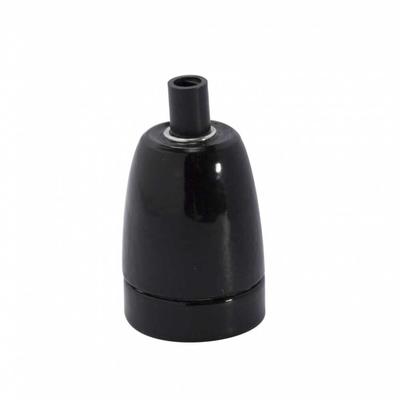 DOUILLE E27 CERAMIQUE NOIR