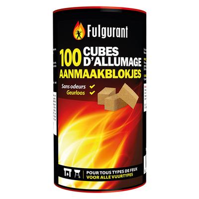 FULGURANT CUBES ALLUMAGE (100PCS)
