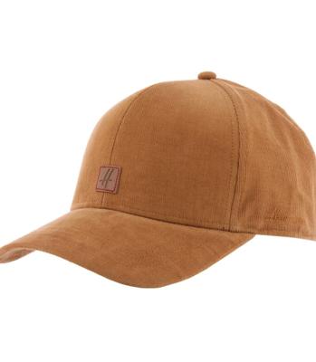 CASQUETTE BASEBALL VELOURS REGLABLE ARRIERE TABAC 57 S/M