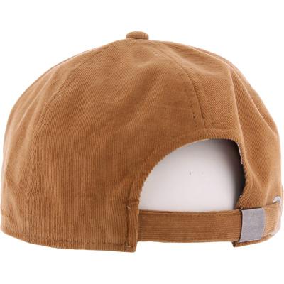 CASQUETTE BASEBALL VELOURS REGLABLE ARRIERE TABAC 59 L/XL