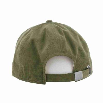 CASQUETTE BASEBALL VELOURS REGLABLE ARRIERE VERT 57 S/M