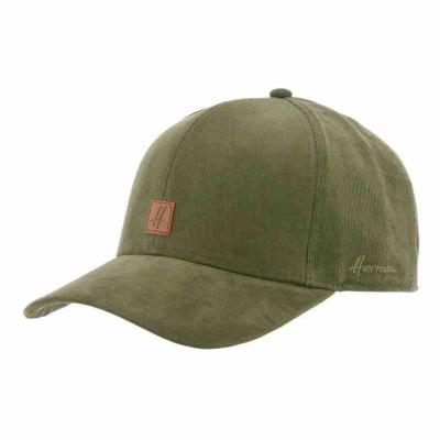 CASQUETTE BASEBALL VELOURS REGLABLE ARRIERE VERT 57 S/M