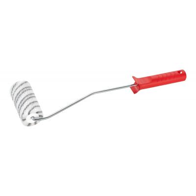 ROULEAU 12CM D.30 POLYESTER 12 RAYE GRIS LISSE + MONTURE