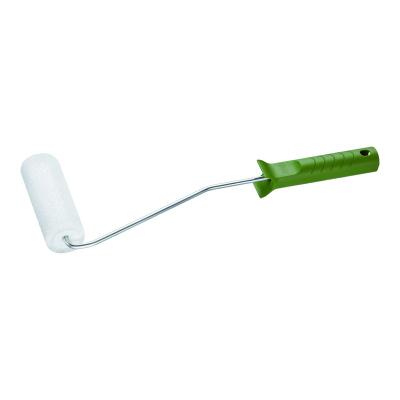 ROULEAU LASURE 12CM D.30 MICROF. 8 BLANC RUGUEUX + MONTURE