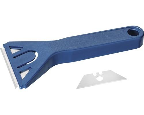 GRATTOIR POUR VITRE AVEC 3 LAMES, 6 CM