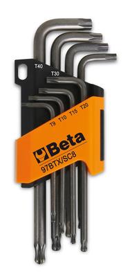 BETA JEU 8 CLES TORX TETE SPHERIQUE 97BTX/SC8