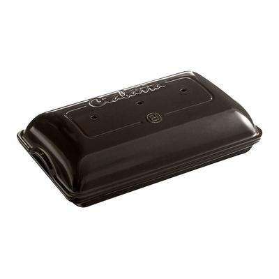 MOULE A CIABATTA EMILE HENRY 2PCS NOIR (39X23X11CM)