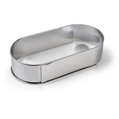 CERCLE INOX OVALE AJUSTABLE D.27-40CM