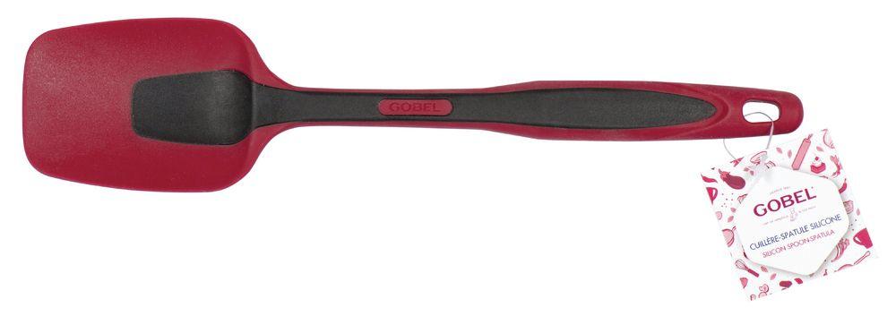CUILLERE EN SILICONE BORDEAU