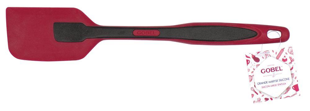 SPATULE EN SILICONE BORDEAU MEDIUM