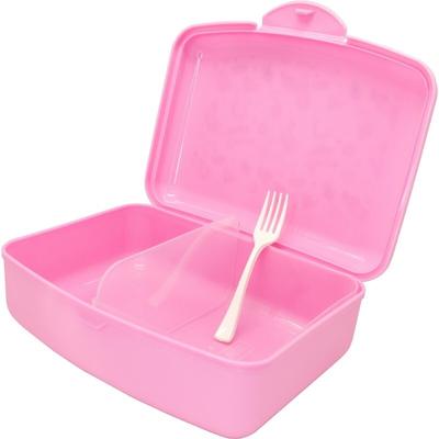 BOITE CASSE-CROUTE AVEC DIVISEUR + FOURCHETTE LICORNE