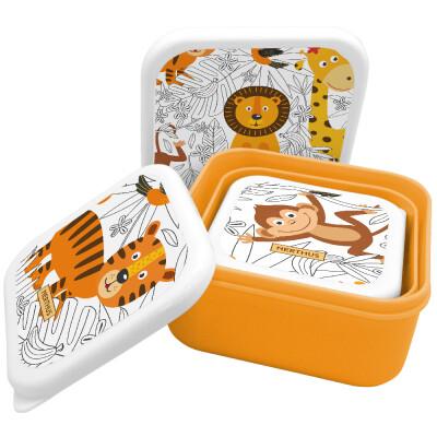 LUNCHBOX 3PCS LION
