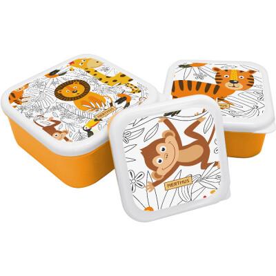 LUNCHBOX 3PCS LION