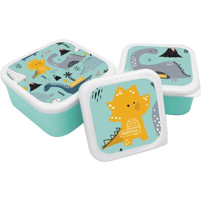 LUNCHBOX 3PCS DINO