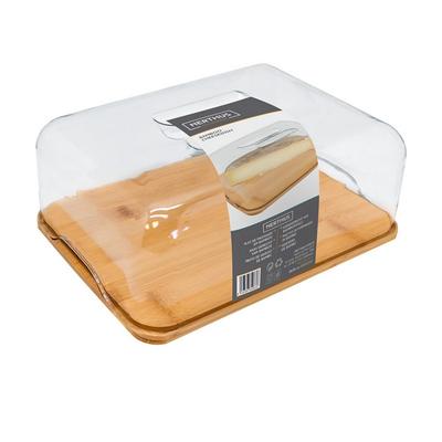 CLOCHE A FROMAGE BAMBOU ET ACRYLIQUE