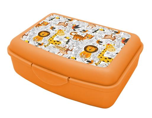 BOITE CASSE-CROUTE ENFANTS LIONS PLASTIQUE