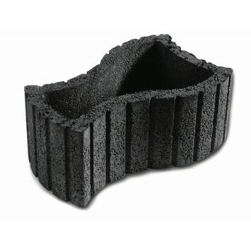 JARDINIERE CYNTHIA 58.3X35XH25CM ANTHRACITE