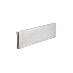 BORDURE BETON DROITE GRIS 100X20X6CM