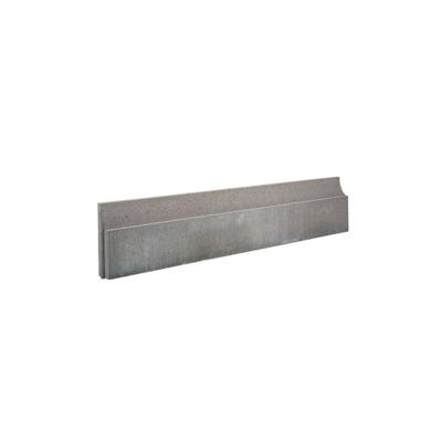 BORDURE BETON AMINCIE GRIS 100X20X6CM