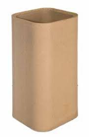 BOISSEAU REFRACTAIRE (INT20X20CM) X H50CM (EP 2.5CM)