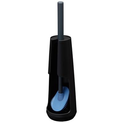 TESS PORTE-BROSSE TOILETTE A POSER +FLEXIBLE SWOOP NOOIR/ANTH