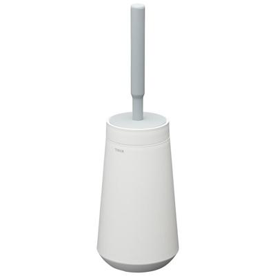 TESS PORTE-BROSSE TOILETTE  FLEXIBLE SWOOP BLANCHE/GRS CLAIR