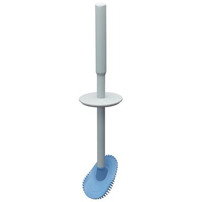 BROSSE POUR TOILETTE FLEXIBLE GRIS CLAIR SWOOP