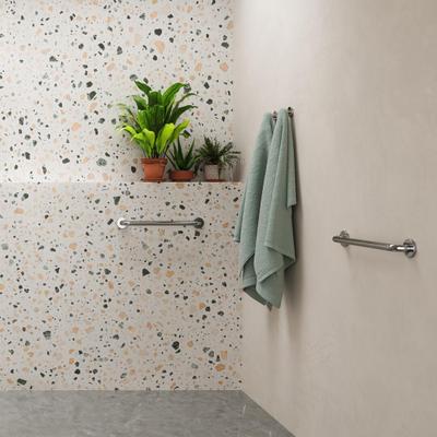 TIGER LIBRA POIGNEE DE BAIN ACIER INOXYDABLE POLI 30CM