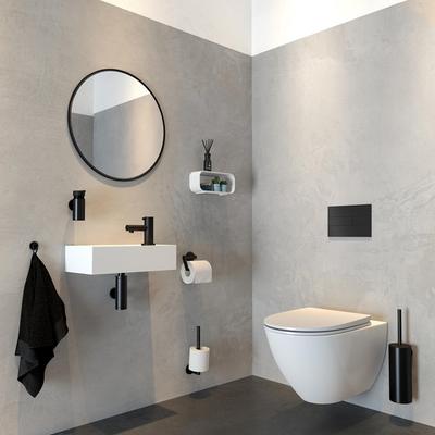 TIGER 2-STORE PANIER DE DOUCHE/PLATEAU MURAL 25CM BLANC