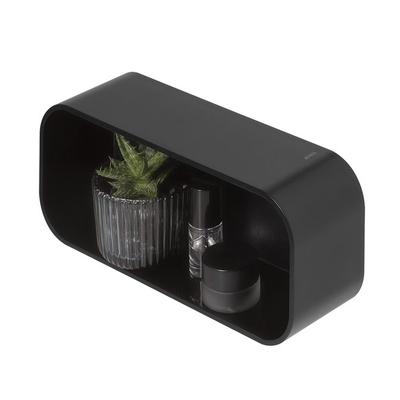 TIGER 2-STORE PANIER DE DOUCHE/PLATEAU MURAL 25CM NOIR