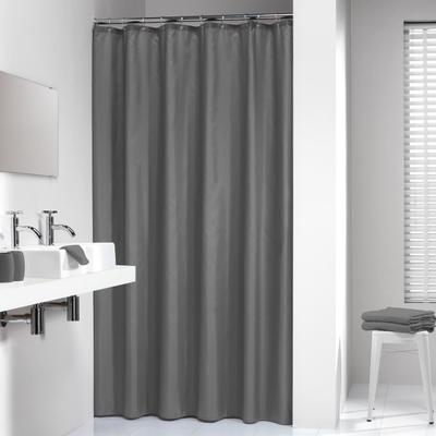 RIDEAU DE DOUCHE MADEIRA GRIS 240CM