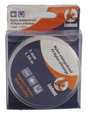 FIL D'ETALAGE TRANSPARENT 1MM 50M