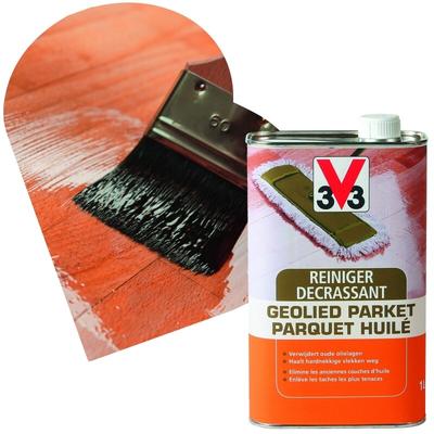 V33 DECRASSANT PARQUET HUILE 1L
