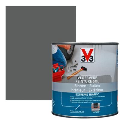 V33 PEINTURE EXTREME TRAFIC GRAPHITE SATIN 0.5L