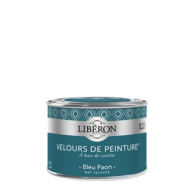 LIBERON VELOURS DE PEINTURE BLEU PAON 0,125L