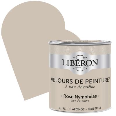 LIBERON  VELOURS DE PEINTURE ROSE NYMPHEAS 0,5L