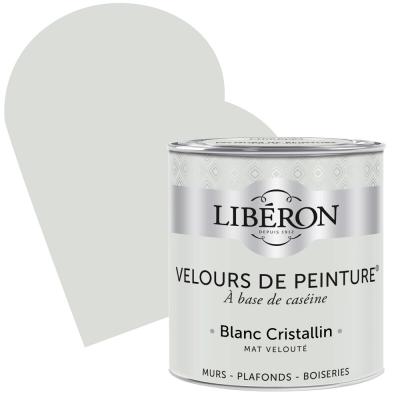 LIBERON VELOURS DE PEINTURE BLANC CRISTALLIN 0,5L