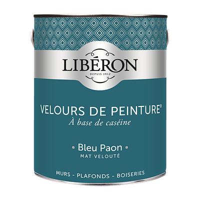 LIBERON VELOURS DE PEINTURE BLEU PAON 2,5L