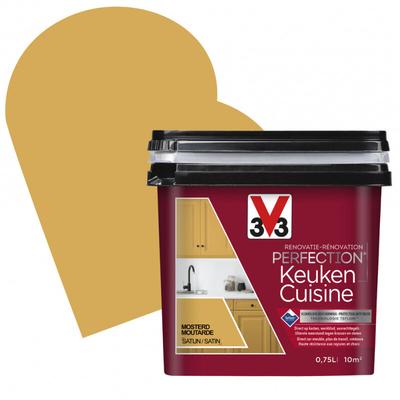 V33 PERFECTION CUISINE SATIN MOUTARDE 0,75L